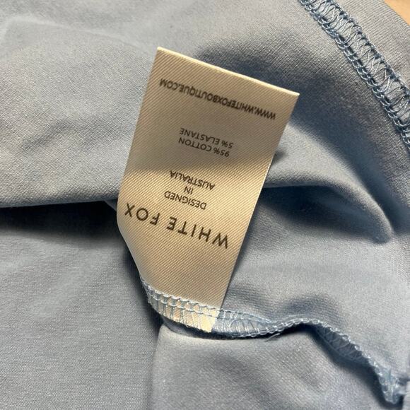 White Fox No Flaws Cami Top Dusty Blue Size XL - Picture 5 of 6